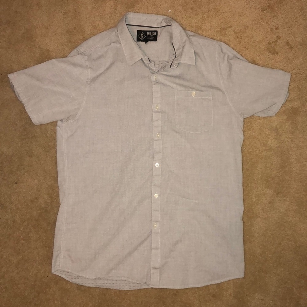 Indigo Star Casual Button Down